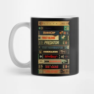 Retro Action Movie - Cassette Style Mug